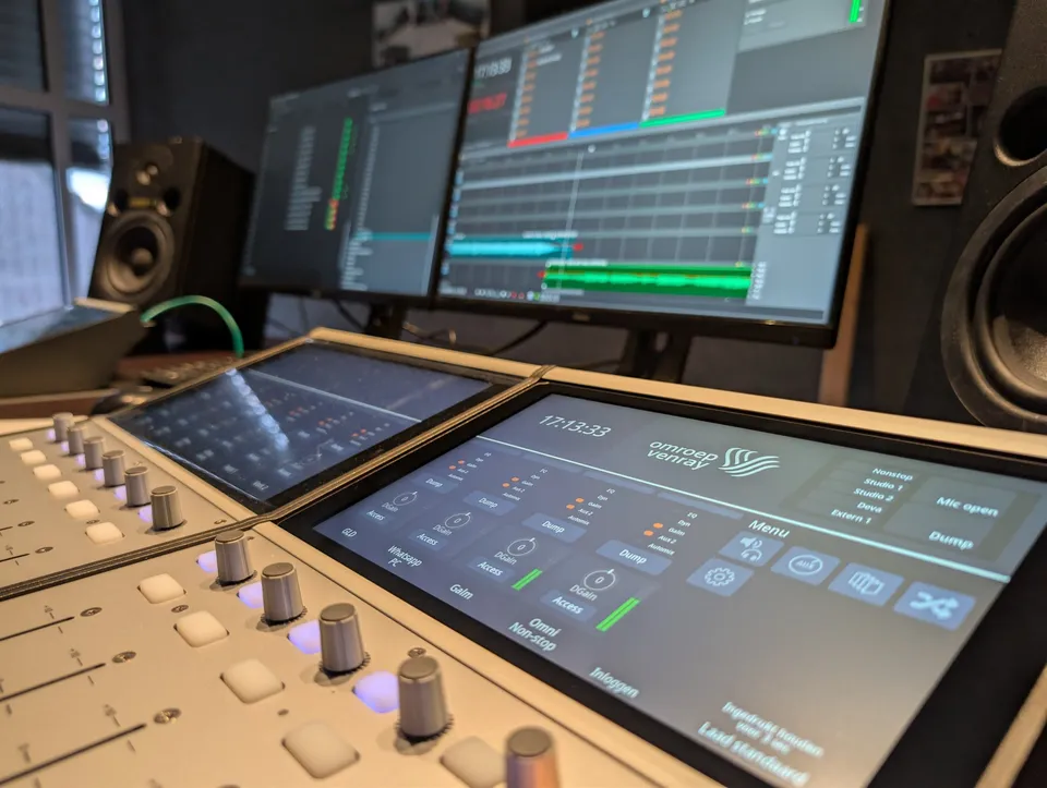 DHD voor studio bij Omroep Venray