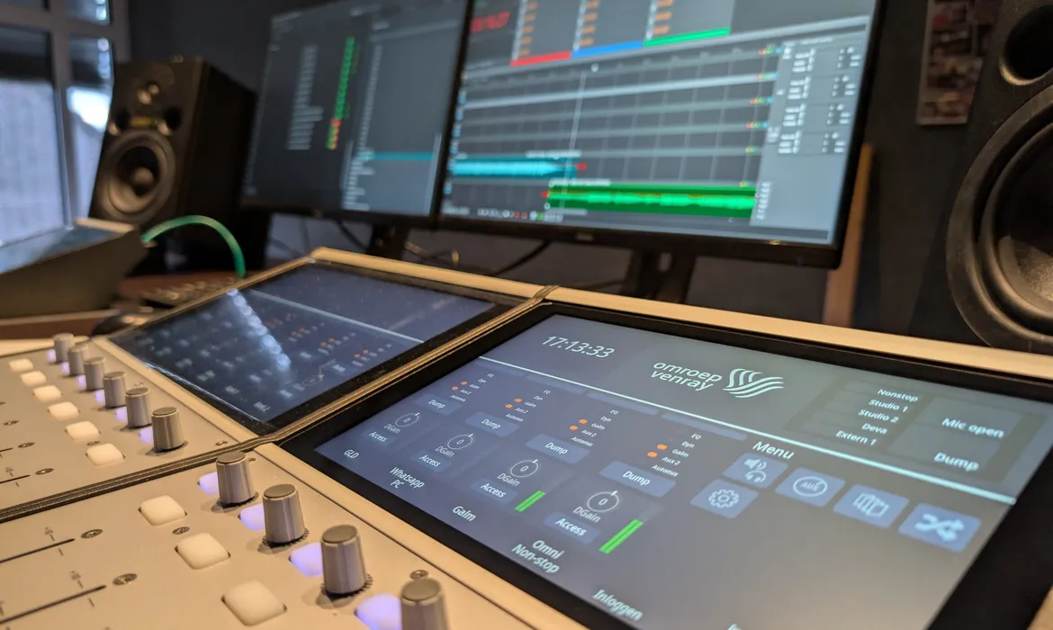 DHD voor studio bij Omroep Venray