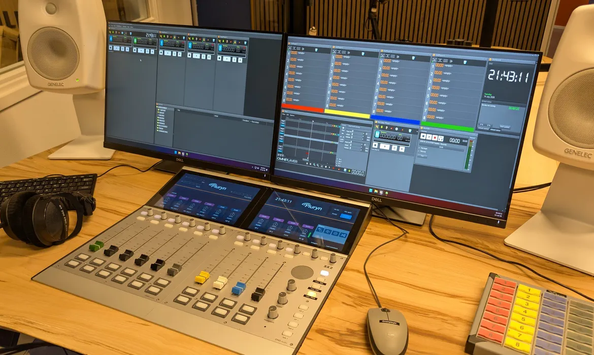 Complete radiostudio voor Pluryn